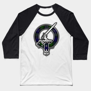 Clan Gunn Tartan Crest - Old Norse Baseball T-Shirt